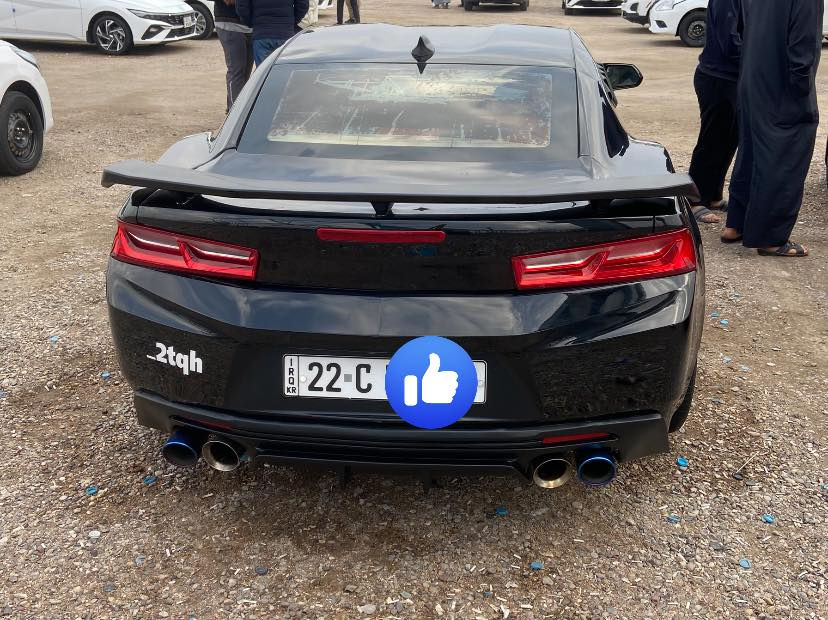 سلام عليكم
كمارو LS 2017 فول مواصفات ماعده الفتحه
   V6
مكينه كير حداديه تبريد تخم تاير كله جديد 
الخرفه مدوشمه بغداد 10اوراق 
حادثه جاملغ الايمنه وحافت البنيد وبيه جاملغ خلفي جهت اليسره فقط 
السياره كلش حلوه وجاهزه اي نقص مابيه 
السعر 130
@البصره حمدان مقابيل الصناعيه
***********
