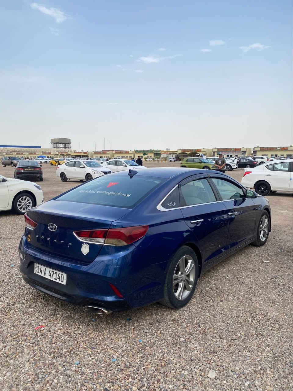 سلام عليكم
سوناتا 2018
وارد امريكي 
بيه اربع قطع جاملغات ثنين وباب تبديل وبنيد بي بارد 
سياره خير من الله 
مشروع وطني رقم دولي 
بسمي تحويل مباشر 
العنوان البصره دور نفط
السعر (118) وبيه مجال 
رقم الهاتف :*********** الزبير, البصرة
