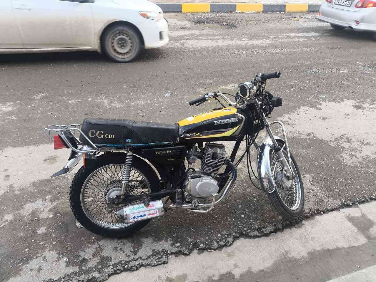 سلام عليكم نامه دراجه البيع  موديل 2018 محدث 23  و مراوس بسيفان و تايكر شعندك نزل رقم ***********
