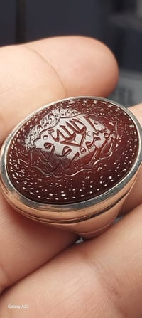 عقيق يماني • قياس ٣٠ • صياغة البحرين