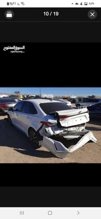 كورلا SEموديل ٢٠٢٠ وارد امريكي ماشية ٩٤ الف كيلو مو ميل قابل للزيادة س...