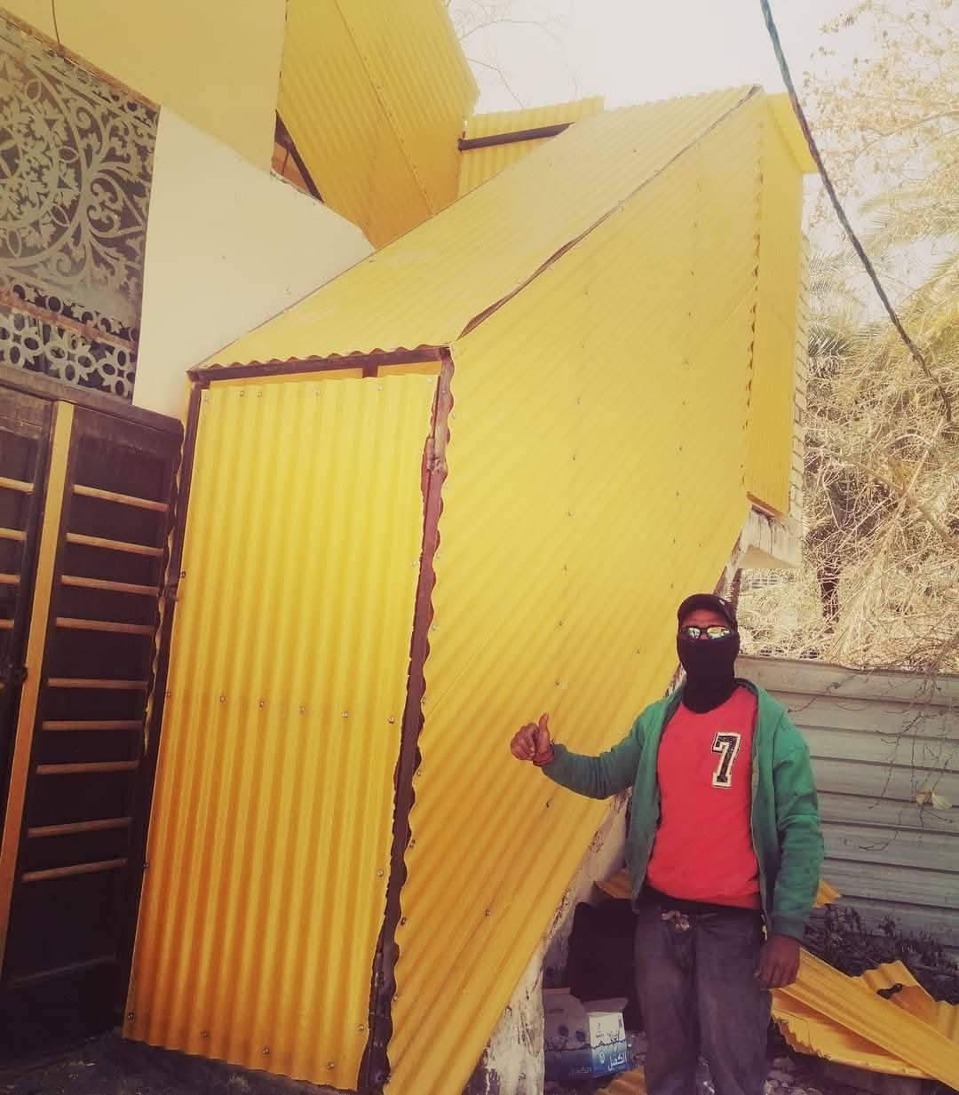 حداد عام متنقل  🛠️

 لعمل جميع انواع الحداده   🛠️

تصليح الحديد التالف سندويج _ بنل _ سقائف _ ابواب _ محجرات _ الكي  سبان
  ❤️العنوان كربلاء المقدسه
   ☎️*********** 
***********
