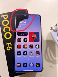 بوكو F6 ٥١٢ • سواد بالشاشة • ١٢٠ فريم