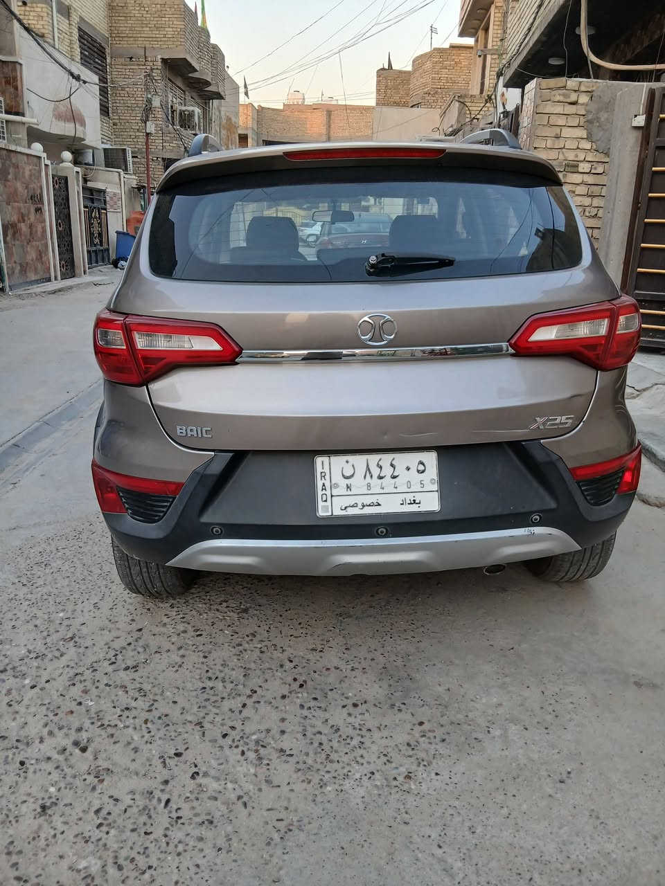 بايك اكس 25 موديل 2019 باسمي كهربائيات كامله ماكو نقص بيها طخه بالباب الامامي مال السايق خفيفه تصير عالبارد السيارة عالبلاد مامبدل بيها اي شي السعر 78 ورقه بغداد الخطيب الزراعي هاتف ***********0  واتساب
