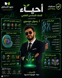 *يعلن الاستاذ رسول يوسف الموسوي مدرس ماده الاحياء *عن  بدء  التسجيل لل...
