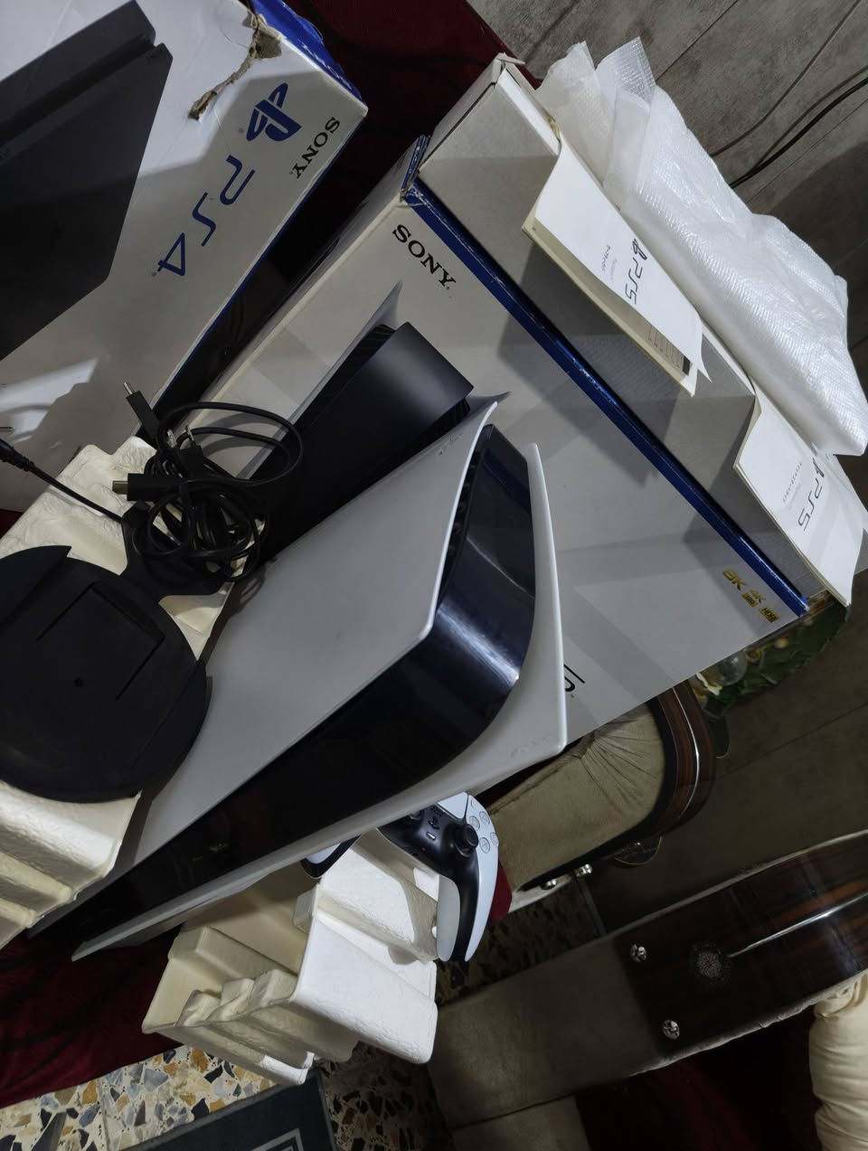 بلي 5 فات تحديث 13.2 ذاكرة 1T
الجهاز جديد بالجيس جوستك اصلي وطالة
لوك ستيكر فول السعر 725 الف قفل للشراي فقط


**إذا كنت صاحب هذا الإعلان وتريد حذفه لأي سبب، رجاءا أرسل رسالة إلى الدعم الفني**