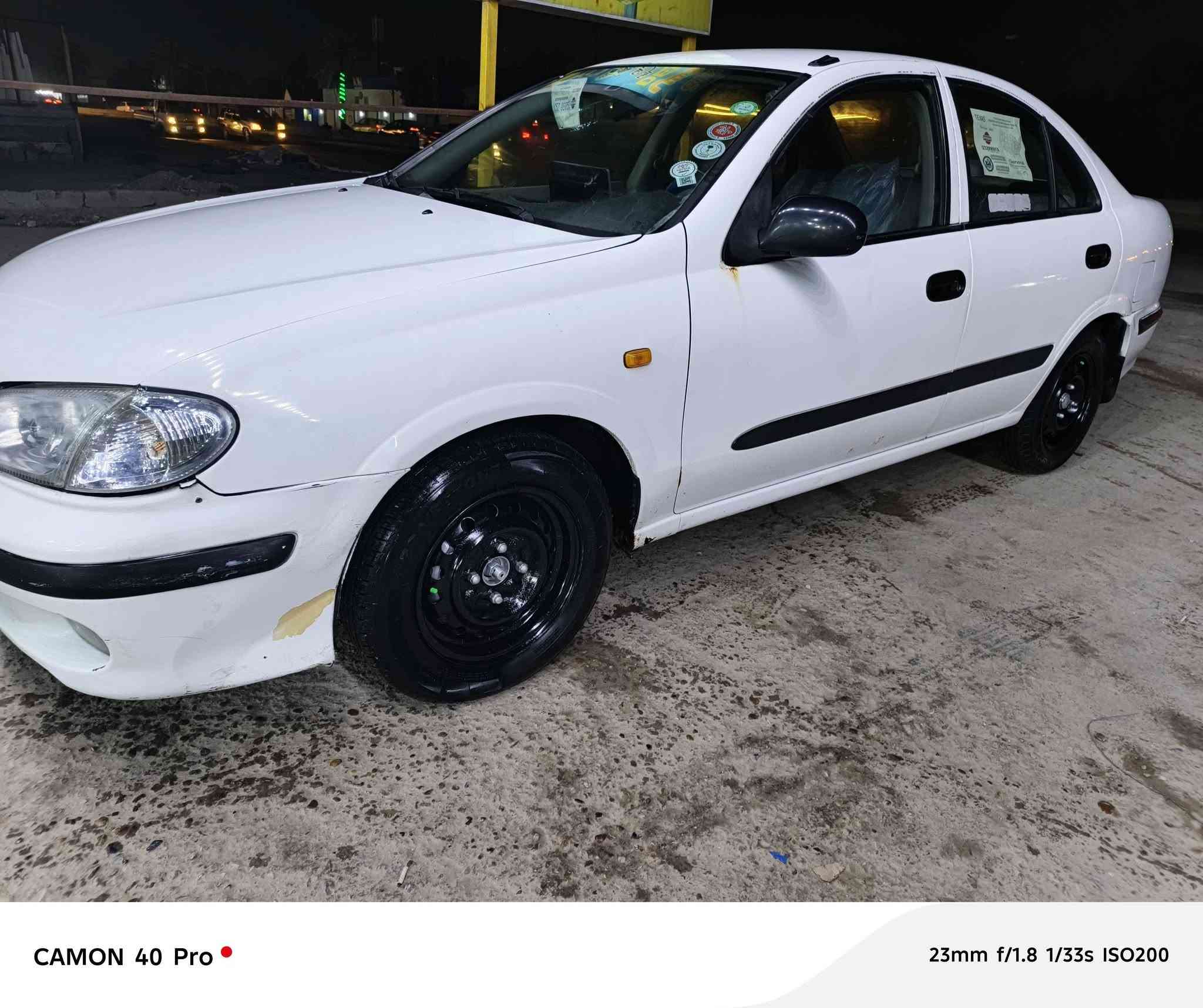 السلام عليكم
سني مديل ٢٠٠١ للبيع السيارة جاهزة من كلشي كير مكينة 
لا تبخير ولاء تنقيص تبريد شغال تخم تاير جديد الصيارة مصبوغة حزام جمالية بدون ضربة عنواني بغداد العبيدي 
غير متواجد على الفيس السعر ٦٠ وبيهة مجال حك الحية 
***********
