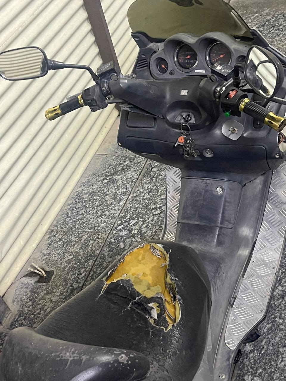 فورزا 0/6 الدراجة واكفة ماعرف شنو عطلها  ابيع كوم حديد *********** واتس اب
