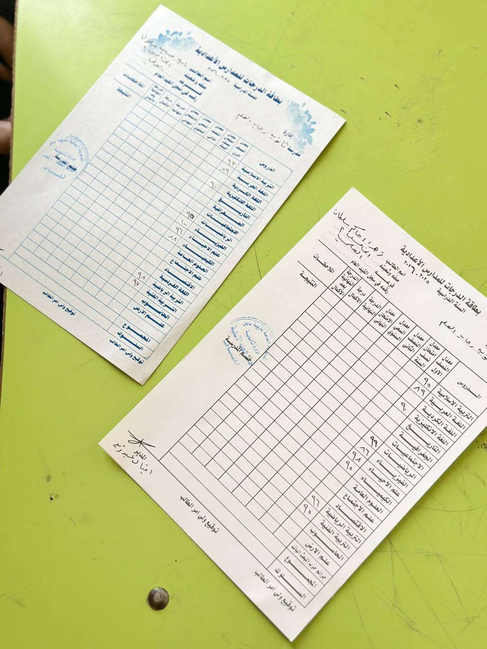 1/14
يوم الاربعاء
تهانينا القلبية للطالبات المتميزات 💪هذا التفوق هو ثمرة جهدكم 

المتواصل وإصراركم على تحقيق النجاح، 👨‍🎓ونحن فخورون بكم 

جداً.🙋"هنيئاً لنا بكم، فأنتم أملنا بمستقبل زاهر، نطمح لأن تكونوا 

قادة المستقبل المتميزين."🫡نتقدم بأرقى كلمات الثناء والشكر 
توزيع نتائج الفصل الاول 
# اعلام مدارس رحاب العلم الاهليه 
رقم الاداره 
***********
