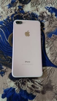 ايفون 7 بلص  ذاكرة 128  بطارية 100 مبدلة اصلية شرط قطارة بالشحن التلفو...