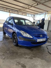 307.2005بيجو فرنسي محرك 1600  حادث جاملغ  أيسر (مصبوغ جمالية)  السيارة...