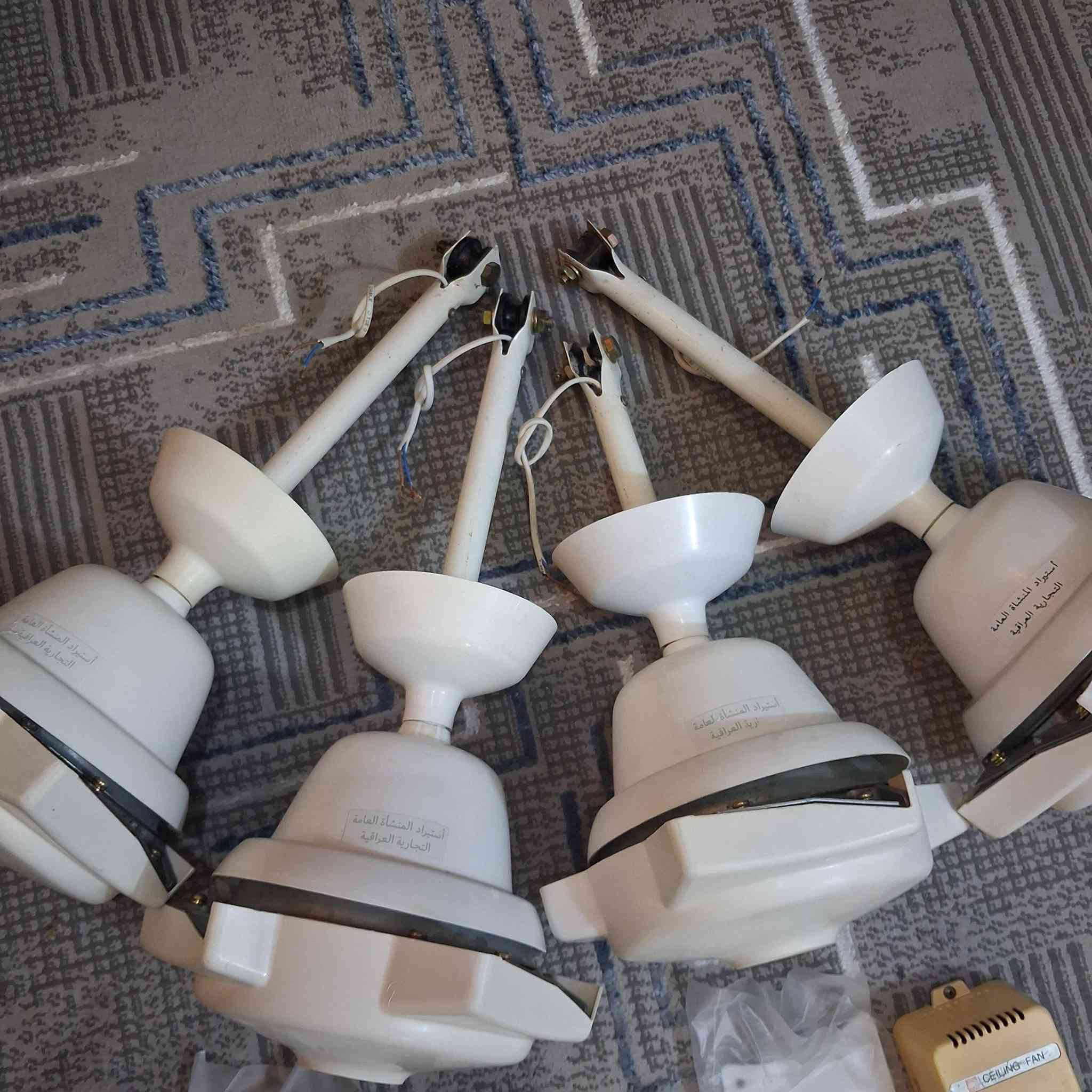 بسم الله الرحمن الرحيم
مراوح KDK نظافة عالية جدا الريش فقط جديدات بالنايلون كاملات مع السويجات استيراد المنشأة العامة التجارية العراقية السعر خاص يوجد توصيل العنوان بغداد البلديات


**إذا كنت صاحب هذا الإعلان وتريد حذفه لأي سبب، رجاءا أرسل رسالة إلى الدعم الفني**