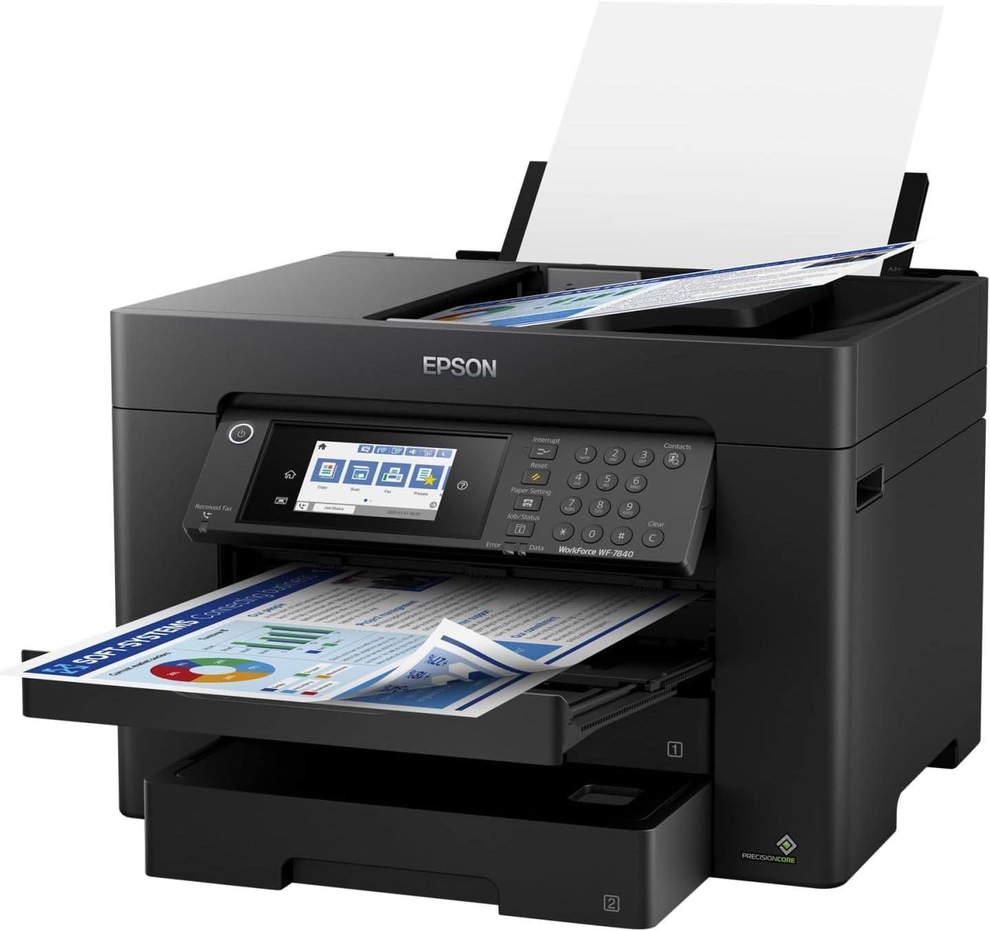 طابعة EPSON WorkForce WF-7840
بيها الهيد واكف 
مميزات الطابعة :A3
1- الطابعة ملغية الشرائح وتعمل بنظام الحبر المستمر القابل لأعادة العتبئة بكل سهولة.
2- الطباعة على جميع أحجام الورق
3- الطباعة على الوجهين (دوبلكس)
٤- تطبع عن طريق خاصية wifi و usp

متوفرة خدمة التوصيل لجميع محافظات العراق🇮🇶🚛

للاستفسار اكثر بامكانكم مراسلة الصفحة او الاتصال على الرقم التالي عبر الواتس اب ***********

