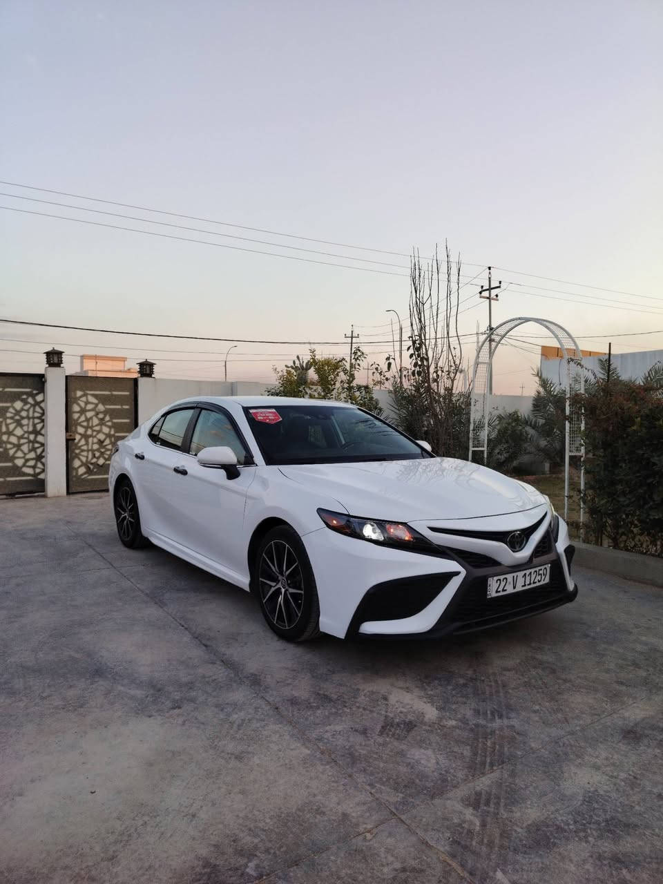 تيوتا كامري 2023 se ابيض ثلجي
كفاله عامن كلين تايتل حته دعامات بشرط
مواصفات الا اس اي معروفه فول ماعده الفتحه وبصمه
للاستفسار الاتصال على الرقم
***********
*********** وتساب
