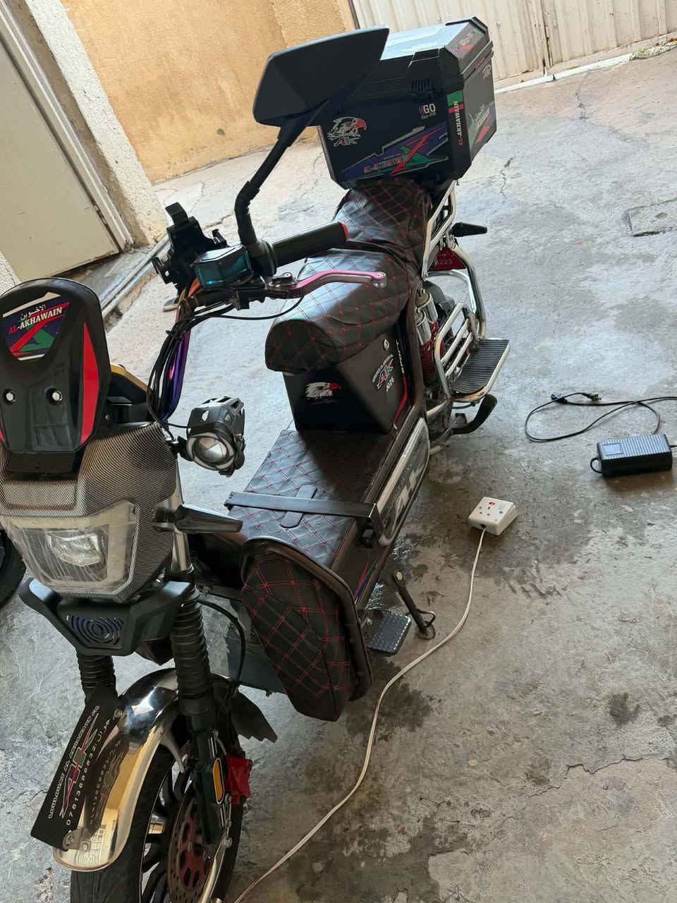 سلام عليكم دراجه للبيع بطاريات علفحص صار شهرين من طلعتها من الجمعيه دراجه 2026هاذه رقمي اتصل ودلل ***********
