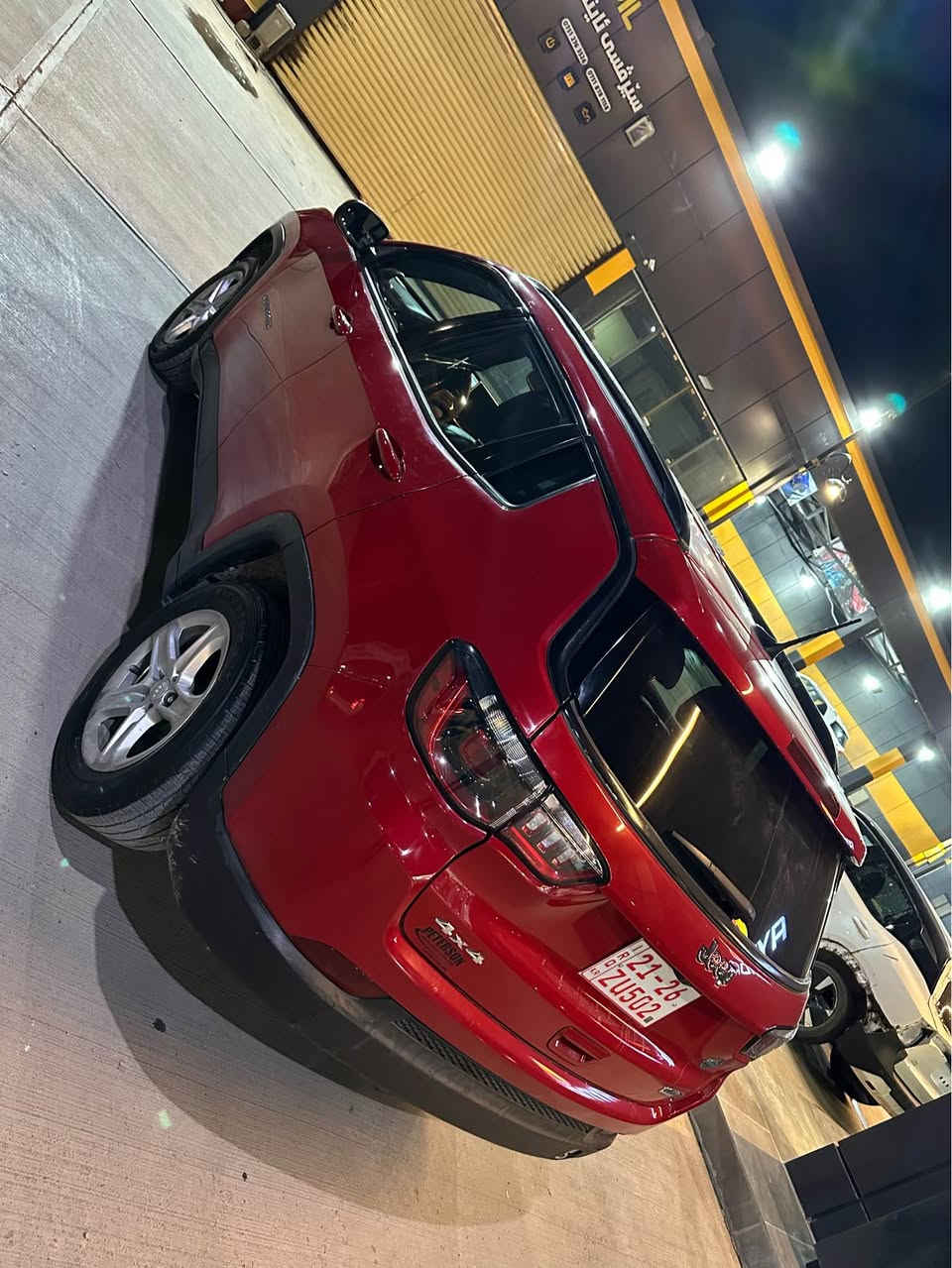 جيب كومباس موديل ٢٠٢٤  -دفع رباعي 4x4- شكل جديد -مرقم كاتي- موجودفحص و هزه مرور -ماشيه ١٦ ميل (٧ قطعات مصبوغ ) -بدون داخل شاصي ايرباك شرط - گيرمحرك شرط …
(113$) السعر 
*********** واتساب كورك أربيل, العراق
