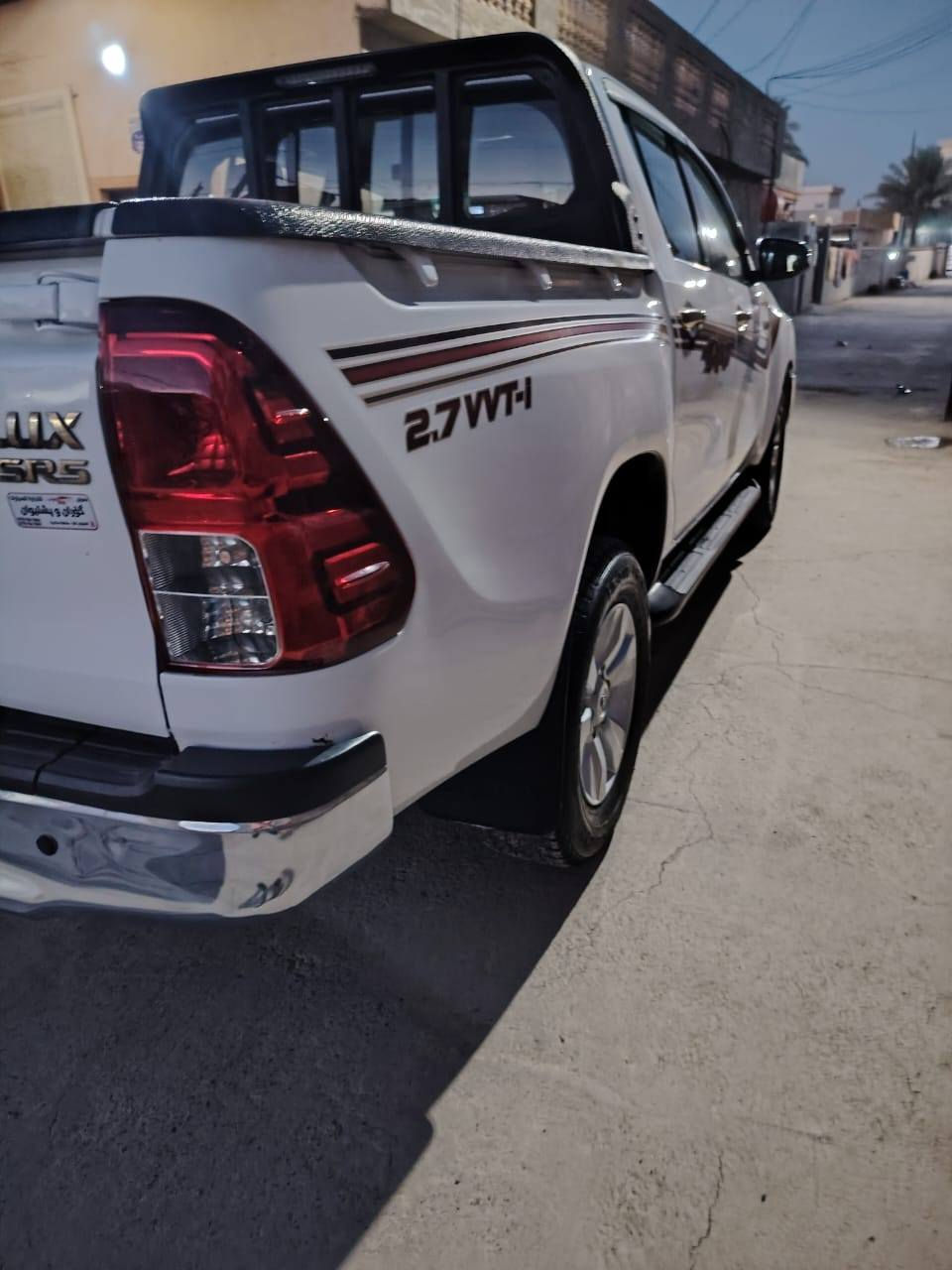 السلام وعليكم للبيع بيكم هايلوكس 2020سيد نهرو ماشيه 96رقم سليمانيه بسمي بدون ضرر و صبغ السعر 300وبيها مجال مكان السياره ديالئ الاستفسار ***********
