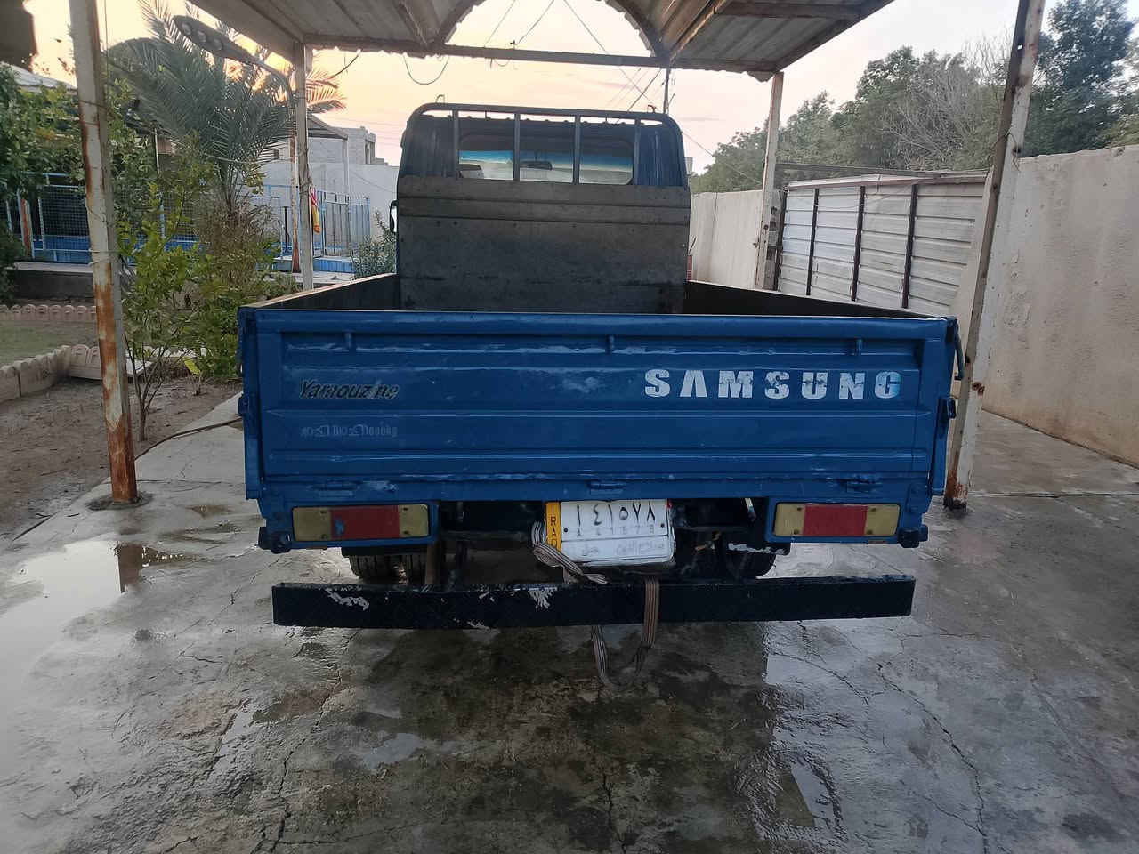 السلام عليكم كيا سامسونج موديل 2000 رقم صلاح الدين الماني شرط التحويل كير ومحرك مكفولات، المكان تكريت السعر 50 وبيها مجال بسيط رقم الهاتف ***********
