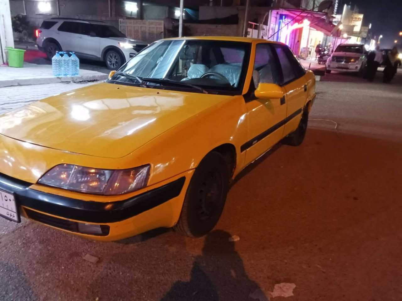 للبيع ( دايو محرك فل 16 تكسي رقم كركوك تبريد وتدفئه بطاقه بنزين موجود شرط تحويل ووكاله سياره بدون ضربه وحادث سعر 25 ورقه وبي مجال قليل رقم ***********
