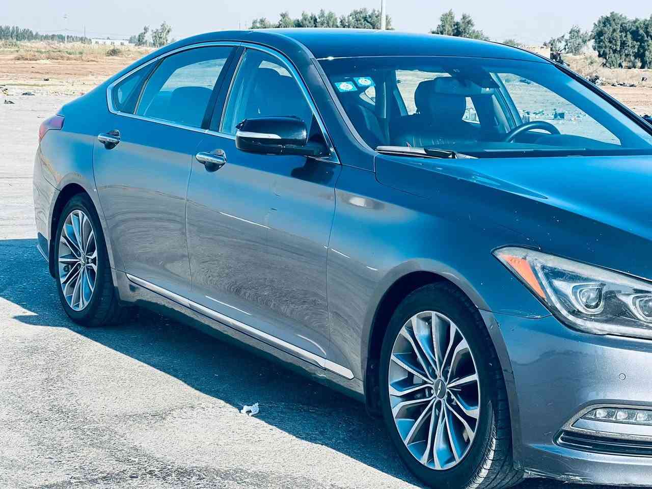 السلام عليكم GENESIS g80  سلندر 6  ورد امريكي 2015 فول موصفات ماعده فتحه بصمه تحكم مري شفتات سترين كشنات جلد تدفه تبريد سياره جاهزه وحلوه ماشيه 103 ميل  حادث بنيد وبدنه بدون دواخل سياره بسمي رقم بغداد شرط تحويل ١٤٥ بيه مجال بسيط 
مكان واسط / المركز 
 ***********
