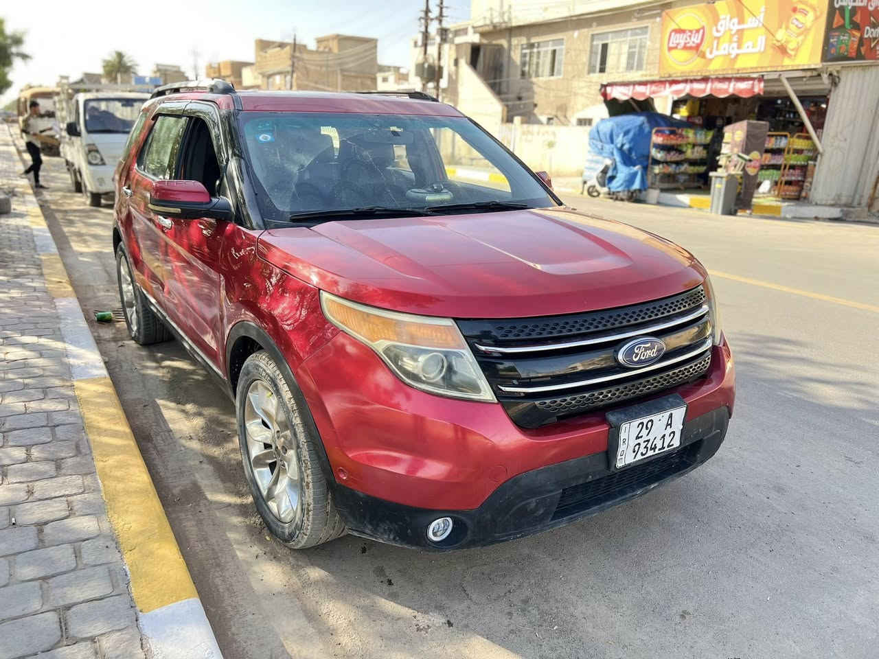 فورد اكسبلور 2011 فول لمتد سياره جاهزه مكاني بغداد الرصافه  ***********  مامتواجد ع فيس شراي اتصل وبخدمتك سعر 105 وبيه مجال بسيط
