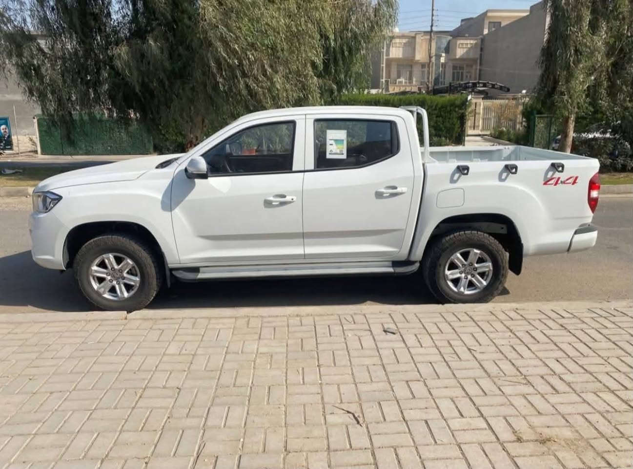 للبيع...
بك اب MG T60 موديل 2024 دبل قماره
السياره بحاله الوكاله وبضمان الوكاله
زيرو ماشيه 8000 الاف فقط مكفوله كفاله عامه
 رقم بغداد 
گير عادي
مكينه 4 سلندر 2400 متسوبيشي ياباني
دفع رباعي
تبريد قطعتين
شاشه بلاديه 
حساسات امامي وخلفي
4 جام اوتماتيك
***********
