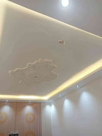 جزء من عملي ديكورات جبس بورد  اشتغل حسب الطلب وبسعر مناسب جدا اي استفس...