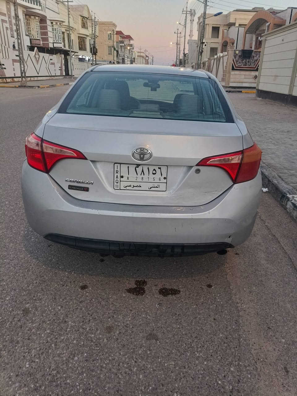 كورلا 2019 وارد امريكي رقم مثنى معوقين وحاليا مخلصة وبيهة جاملغ وبنيد وبيهة مكانات بارد العنوان بصرة الحكيمية *********** السعر 110 ورقة
