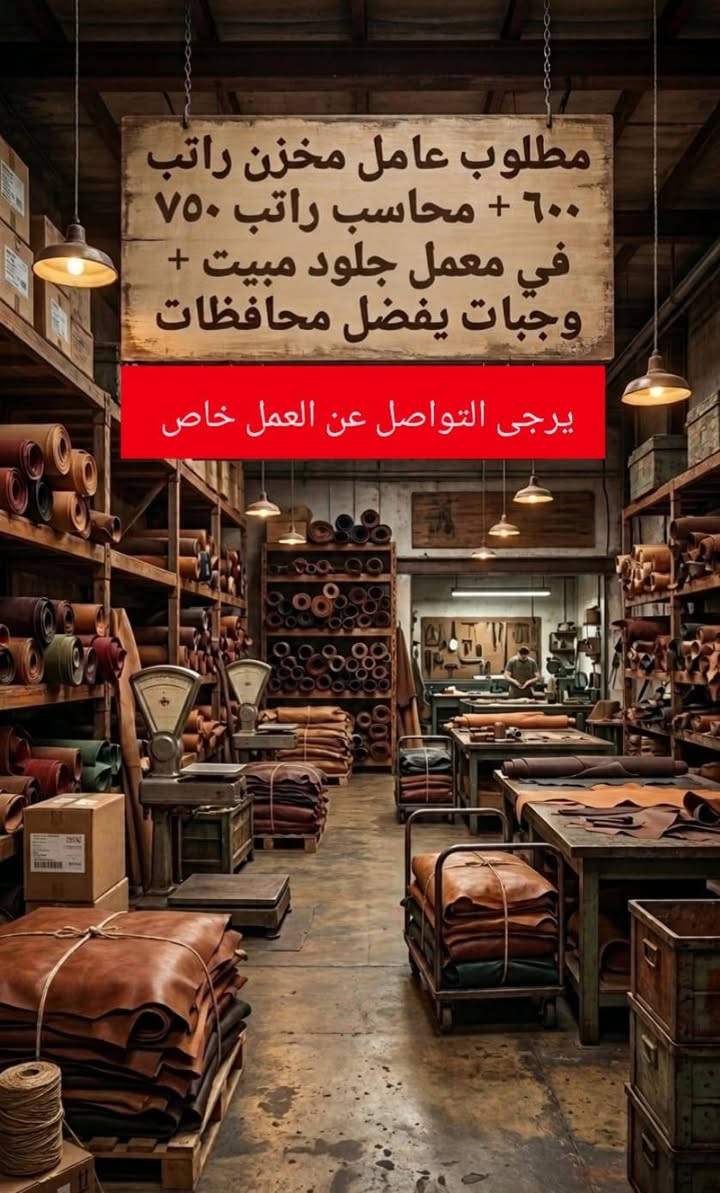 متوفره وظائف الكتروني و حظوري تابعونا لنشر المزيد من الوظائف نتعامل بالعقد وليس بالوصل كل الي عليك تختار وظيفتك وتنضم لفريقنا 🌷😍😍😍


**إذا كنت صاحب هذا الإعلان وتريد حذفه لأي سبب، رجاءا أرسل رسالة إلى الدعم الفني**