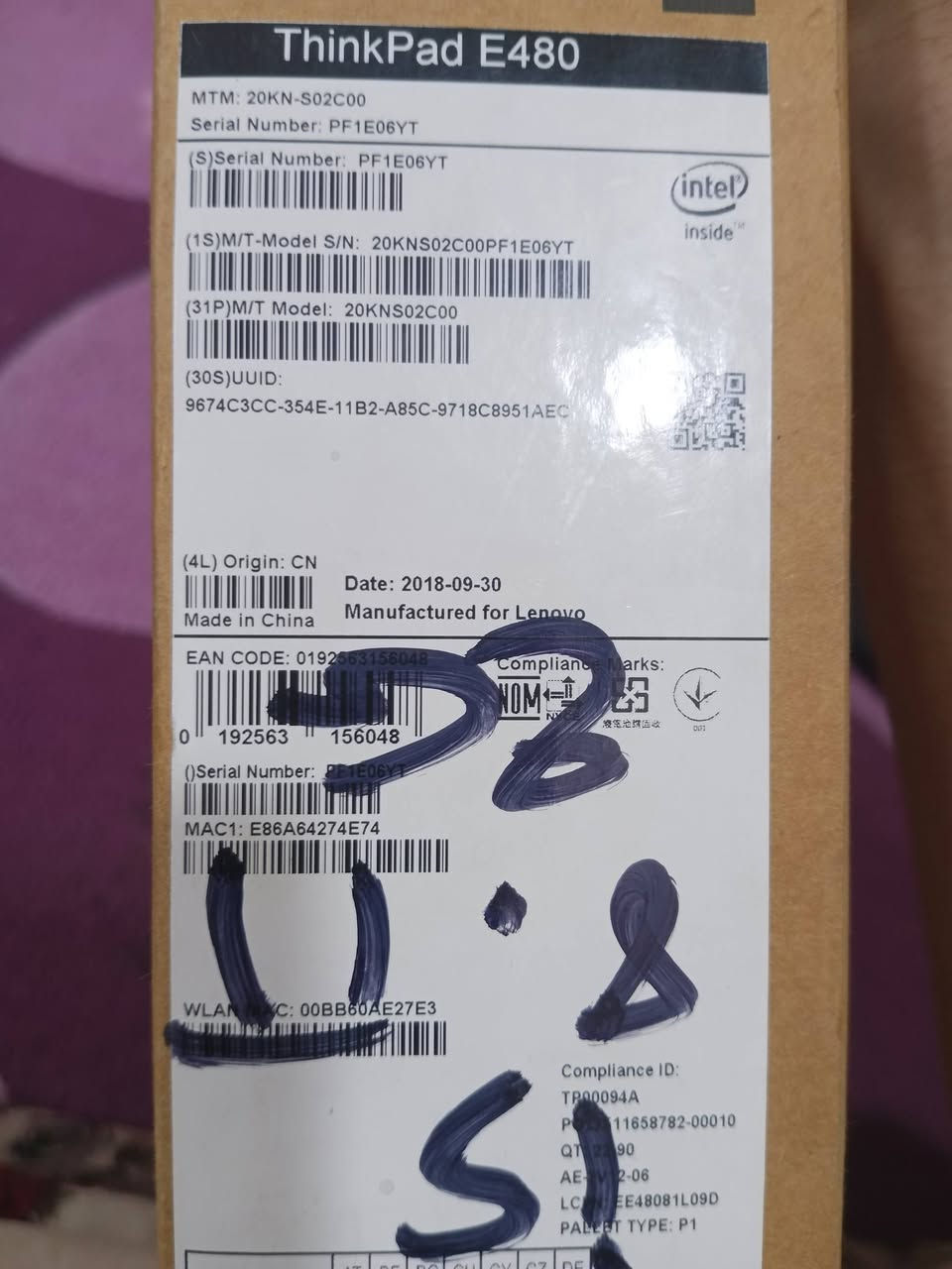 Lenovo ThinkPad E480 مع كرت شاشة منفصل
‏
‏نظيف جداً وي كرتونته الاصلية وكامل الملحقات📦
‏
‏🛠 المواصفات التقنية:
‏المعالج: Intel® Core™ i5-8250U 
‏كارت الشاشة منفصل AMD Radeon™ RX 550 بسعة 2GB (يفتح للألعاب وبرامج الهندسة والتصميم).
‏رام: 8GB DDR4 
‏الهارد: 256GB SSD فائق السرعة.
‏الشاشة: 14 بوصة بدقة FHD (1920x1080) مضادة للانعكاس.
‏مع كامل المنافذ
‏السعر 400 الف
‏الموقع: بغداد الدورة وموجود توصيل
‏واتساب ***********
