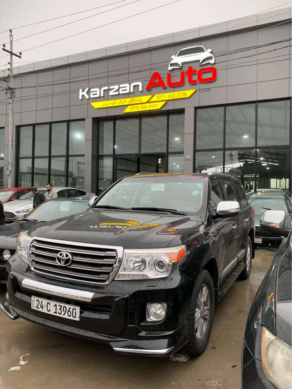 سەرەتا بە ناوی خوا
تۆیۆتا لاند کروسەر — وەنەوشە
مۆدێل :2015 مانگی 8
سەیارەکە هیچی پێوە نییە
سفری شەریکەی جیهانە
مواسەفات خلیجی فول فول :
GXR
بەسمە 
سڵاید
تەحدید سورعە
چوار جام ئۆتۆ
سێ ڕیز کوشن
کوشن کارەبا
کوشن جلد
تەبرید مەرکەزی
شاش
کامێرا
سوکان ڤۆلیۆم
سوکان کارەبا
سەلاجە
لایتەکانی عەدەسە و زینۆن
دەبڵ ئەکسل
114 ڕۆشتوە
گێر و مەکینە بەشەرت
حەجمی مەکینە (6)بستۆن
نرخ : 410 گەڵا و مەعامەلەیەکی برایانە
بۆ زانیاری زیاتر….
***********
*********** السليمانية, العراق
