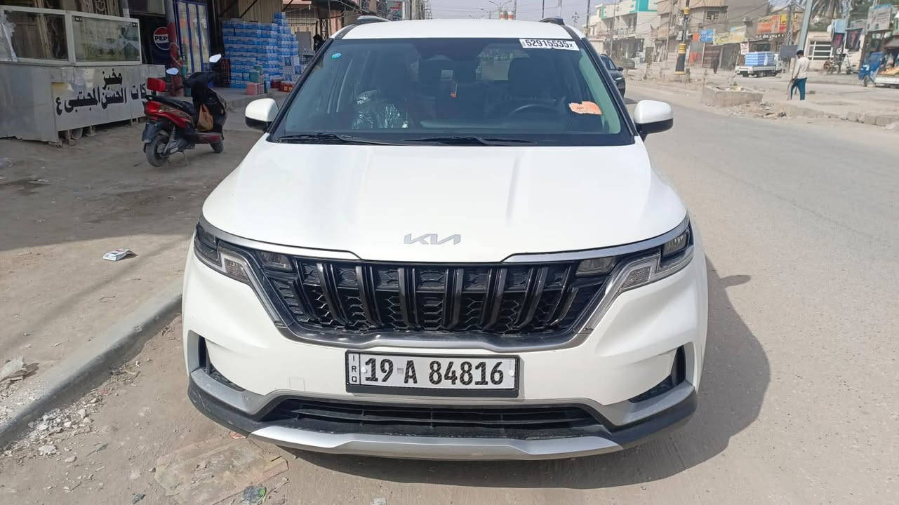 بحالة ممتازة جداً – استعمال شخصي ونظيف
للبيع كيا كارنفال 2024
🔹 النوع: كيا كارنفال
🔹 الموديل:2024
🔹 اللون: أبيض لؤلؤي
🔹 رقم: كربلاء ب اسمي
🔹 المحرك: 6 سلندر (V6) قوي واقتصادي
🔹 ناقل الحركة: أوتوماتيك
🔹 عدد الركاب: 7 ركاب
✨ المواصفات:
✔️ شاشة كبيرة + كاميرا خلفية
✔️ حساسات أمامية وخلفية
✔️ تحكم بالمقود (ستيرن)
✔️ مرايا كهرباء
✔️ نظام تبريد ممتاز
✔️ جنوط ألمنيوم أصلية
✔️ أبواب سلايد
✔️ سيارة بدون حوادث (تفحص بأي مكان)
💰 السعر: (28.500$) شدتين و 85 ورقه قابل للتفاوض 
📍 الموقع: كربلاء
📞 للاستفسار: ( *********** )
السيارة نظيفة جداً وجاهزة للاستخدام
