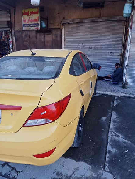 السلام عليكم 
اكسنت 2017 أمريكي مكفوله مكينه كير صدر 
تخم تاير جديد السعر 97 رقم بغداد باسمي 
الرقم ***********
