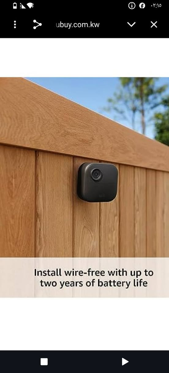 أربع كامرات شحن قطعتين شحن طاقة شمسية وقطعتين شحن بطاريات عمر البطارية سنتين


**إذا كنت صاحب هذا الإعلان وتريد حذفه لأي سبب، رجاءا أرسل رسالة إلى الدعم الفني**