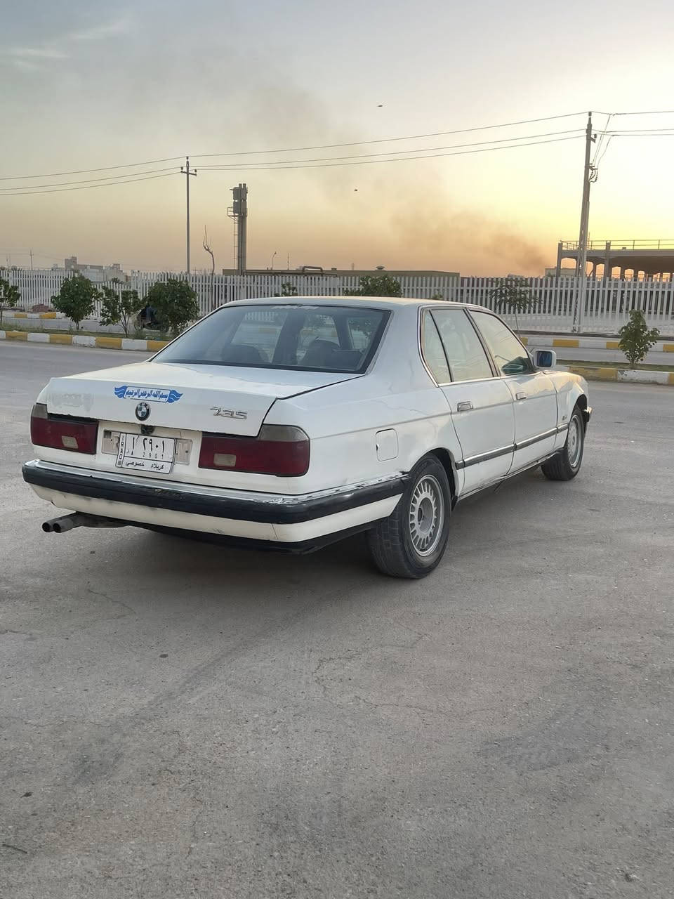 السلام عليكم مكلف بنشر 
بي ام 735 رقم كربلاء مشروع وطني سنويته شهر الخامس 2026 موديل1989 كير ومحرك وتخم تاير وباتري وتبريد جاهزه راعيه ناصريه قضاء الشطره السعر ٣٠وبيها مجال قليل 
مكان سياره بناصريه إسكان الصناعي ***********
