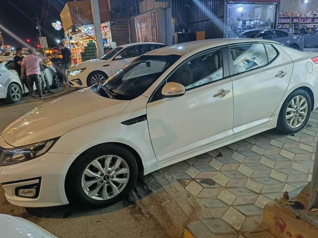 KlA اوبتيما خليجي 2014  
حساس امامي خلفي تبريد قطعتين...***********
