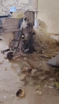 مكينة ندافة • صوف قطن • كركوك