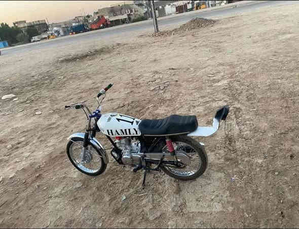 سلام عليكم دراجة للبيع ايراني نامة تيربو كلك كلك السعر 650 وبيهة مجال العنوان بغداد الامين الثانية الرقم ***********
