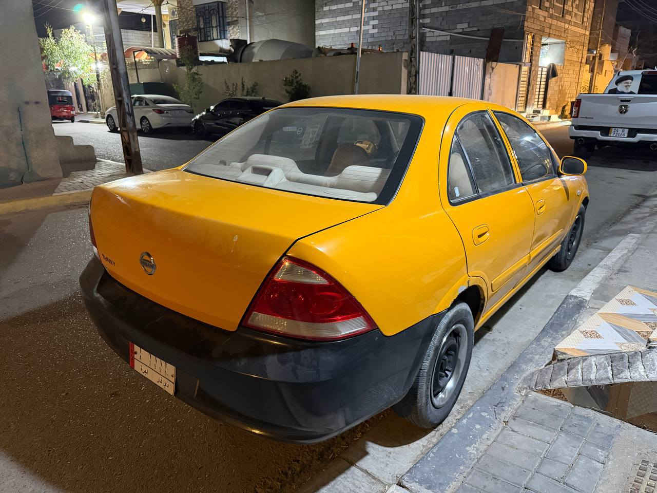 السلام عليكم للبيع سياره نيسان 2007 خليجي السياره كفاله من الضربه بيها طخه بسيطة مكينه وكير خير من الله المكان بصره القبله السعر (65) و بيها مجال قليل رقم الهاتف ***********
