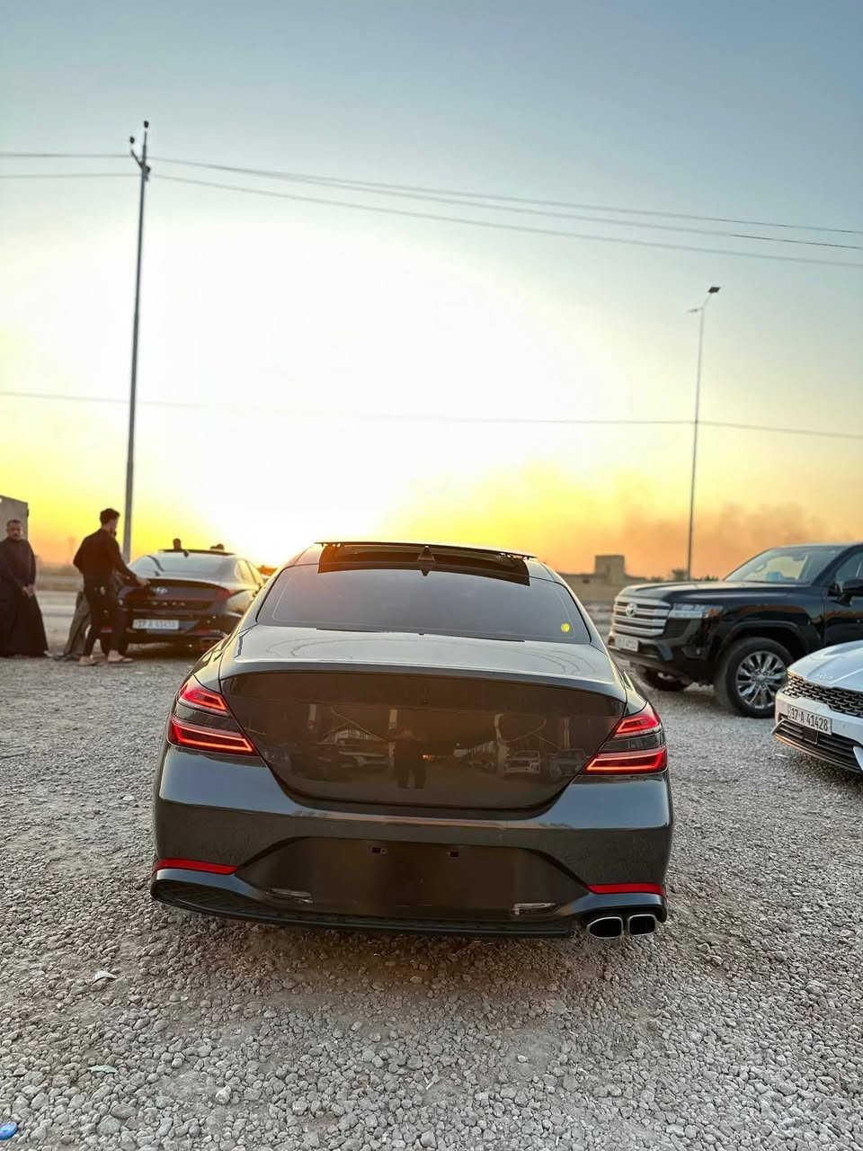 يالله
للبيع او مراوس  2023 GENESIS G70 
مرقم بغداد بسمي . 

حادث بنيد مبدل فقط.  صور الحادث  بالمنشور.  

السعر:215

الاستفسار :الاتصال او وتساب ***********
محرك 4 سلندر 

المواصفات السياره ب تجي  فول مواصفات 

1- بانوراما 3 طقات

2- كشنات كهرباء السائق والراكب

3- رادار أمامي جانبي خلفي ٢٦٠ درجه 

4- شفتات بالستيرن

5- بريك تلقائي + تحذيرات صوتيه

6- تدفئة مرايا جانبية

7- كشنات أمامية تدفئة + تبريد و
9- دبل جام بلادي

10- حساسات خلفية + أمامية

11- فتح الصندوق تلقائي عند الاقتراب من السيارة

12- مري جانبية قلاب عند الرجوع للخلف + نقاط عمياء

13- هاند بريك بصمه + اوتو هولد

14- خاصية الصعود المريح للكشن + خزن ميموري للكشن

15- نظام صوت ليكسيكون 17 سماعة

16- علامة جينيسيس ضوئية عند الاقتراب 

17- أنظمة قيادة نورمل وايكو وسبورت و سبورت بلس

18- ستيرن كهرباء

19- كير 8 نمر 

ملاحظة السياره احلى من الصور  

السيارة ماشية 24 ألف  نظيفة جداً ومعتني بيها كلش 

السياره جاهزه كير وتبريد وحداديه وتخم تايرات
