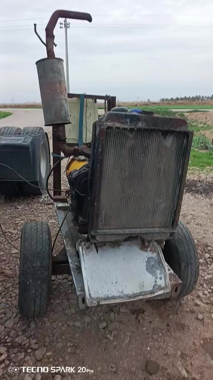 السلام عليكم الغوالي 
بيرگنز جاهز مجهز للعمل الطاقة التوليدية 45 kv السعر والتفاصيل 
الاتصال على الرقم الموجود ***********
واتساب ايضا موجود
المكان خانقين
