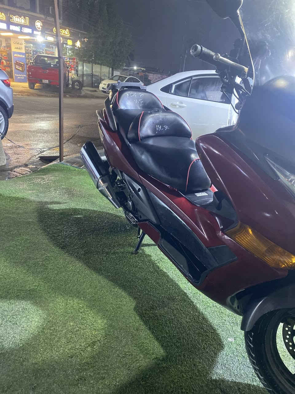 سلام عليكم سلفر ونج ٤٠٠ccمكفوله كفاله عامه بلاديه كلشي شغال مكينه متنسمع مكاني اعضميه سعر ٢٤ وبيه مجال ***********
