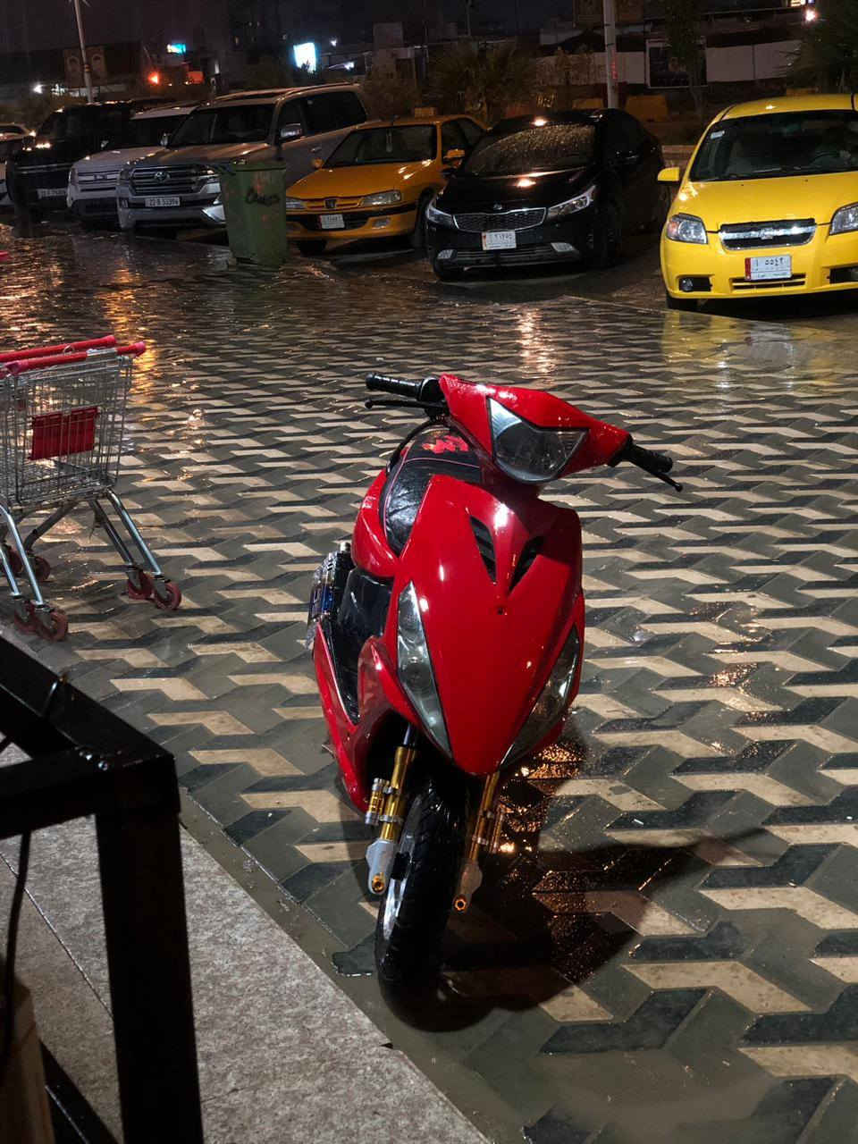 ماكس مضلع للبيع او مراوس ب عدله مفتوحه بس ولفات بوشه ز بستم بلاد بلاد بلاد دراجه شلعه و معدل خير من الله كامله من طول ل طول لا تنقص ولا تبخر عليه تزويد خفيف
تغليفه كشن
وياله نجمه 
صالنصه Fm 
كلج امامي ماعرف نوعه لونه وردي 
بريك امامي و خلفي شغال
*********** واتس فقط
