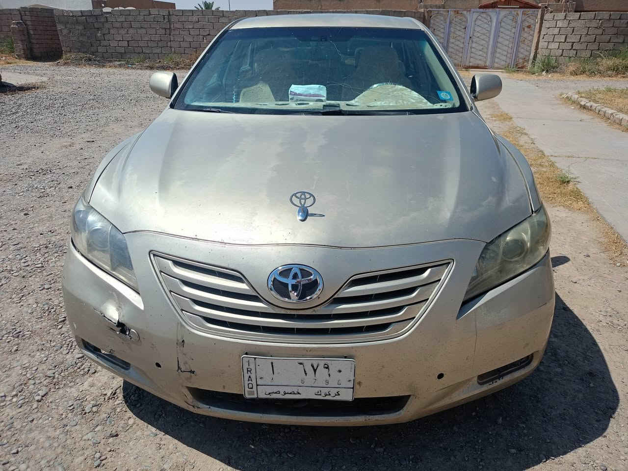 كامري 2007 لون ذهبي محرك كصة جديد گير نظيف جدا كهربائيات شغالة مدوشمة سنتر لوك سويچ التبريد عاطل بيها ضربة عكس السايق خلفي معجون ربع القمارة صبغ عام صدر جديد كركوك ألماني سنوية عظم شرط التحويل سعرها مناسب جدا 62 $ المكان الشرقاط الاتصال *********** أو ***********
