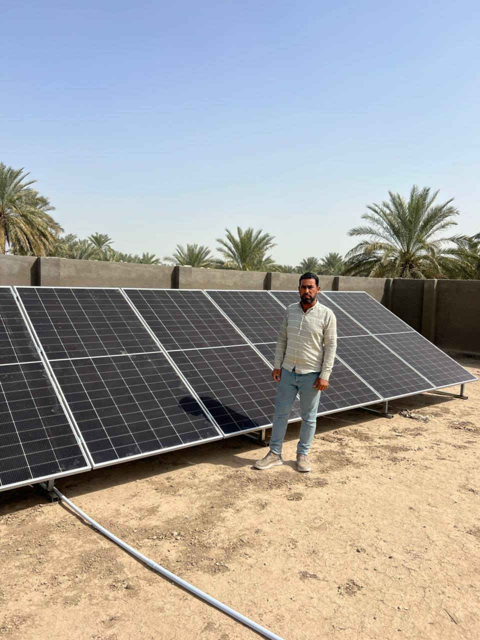 على بركة الله تعالى تم تنصيب منظومه الاخ الطيب 

احمد جواد ابو حيدر   منطقة. الساده. اللاوانديه

المنظومه 20امبير نهارآ و16امبير ليلآ 

الاستفسار 

***********

***********
