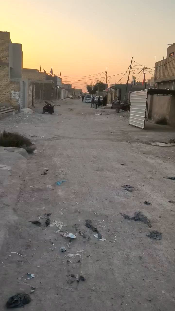 السلام عليكم بيت نهاية شارع الشهداء طشاش معمل الاوكسجين منطقة حي الحكيم بيت مساحة 340 مشمول بترقيم البلدية للاستفار الاتصال ‏‪***********‬‏
