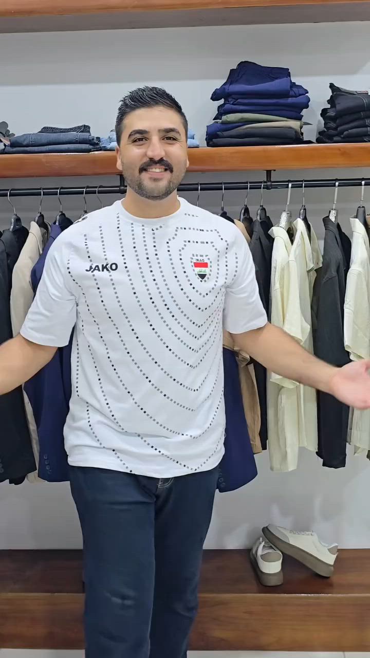 شجع المنتخب بستايل يليق بأسود الرافدين." 🇮🇶⚽
🇮🇶🔥 "إذا تحب العراق… هذا التيشرت إجباري عليك!"
تيشرت منتخب العراق بخامة قطنية مريحة وممتازة  للبس اليومي والتشجيع.
✅ قياسات: M إلى 3XL
💰 القطعة: 13 ألف
🔥 قطعتين بـ 25 ألف فقط

📦 التوصيل لكل المحافظات متوفر


**إذا كنت صاحب هذا الإعلان وتريد حذفه لأي سبب، رجاءا أرسل رسالة إلى الدعم الفني**