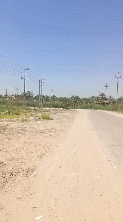 قطعه مساحة 300 وجه شارع تبليط سعر 125 مع مجال عنوان كربلاء الحسينيه العطيشي حي رسول ***********
