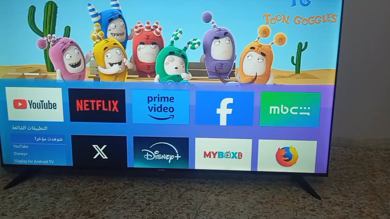 شاشه سمارت للبيع
النظام اندرويد حديث 
حجم الشاشه 75 بوصة 
الدقة قوية 4K حقيقي وكلش حلوة مثل متشوفون بل فديو 
تكدر تحمل عليه كل التطبيقات التحتاجهة 
الريموت مدعوم بسهم لسهولة الاستخدام 
الشاشة حلوة ونضيف كلش والسعر حلو هم كذلك 
لتواصل:***********
