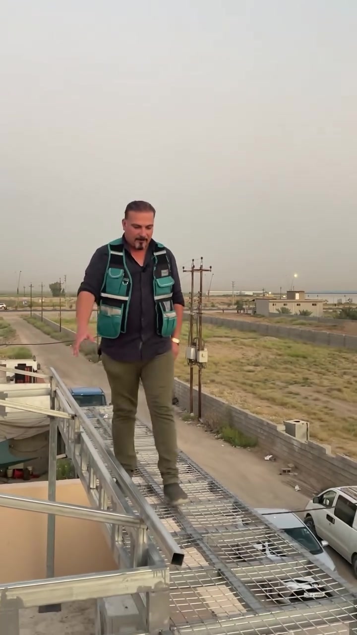 💪☀️ هيكل عملاق يضم 36 لوحًا شمسيًا… تصميم هندسي مدروس بدقة، مع مسافات محسوبة بين الألواح لضمان أفضل تهوية، وتقليل تأثير الظلال، وتحقيق أعلى كفاءة إنتاج للطاقة وأطول عمر تشغيلي للمنظومة. فالهياكل الاحترافية لا تعتمد على القوة فقط، بل على الحسابات الهندسية الدقيقة في كل تفصيل. (LinkedIn)

إذا كنت تبحث عن تنفيذ احترافي لمنظومتك الشمسية، فنحن جاهزون لتقديم أفضل الحلول الهندسية.

📞 ***********
🏢 شركة أبراج المهندسين
📍 ديالى - بعقوبة - شارع الفلاحة
